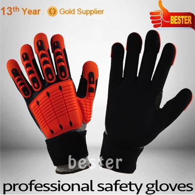 China Thumb Fork Competitive Price Mechanic Gloves Best Choice Best Cotton for sale