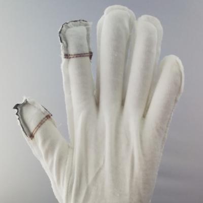 China Hand Care White Cotton Moisturizing Gloves Lady Hand Care Cosmetic Products for Beauty, Dry Hand and Eczema, Jewelry Inspection for sale