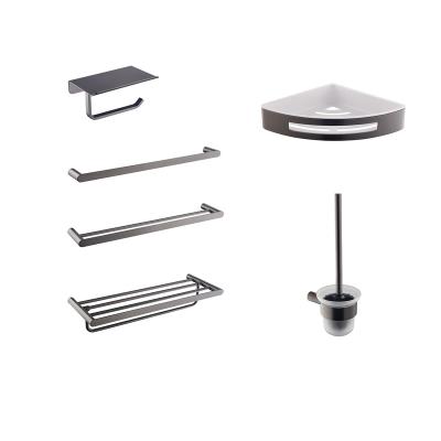 China 304 Stainless Steel Modern Bathroom Accessory Set Toilet Paper Holder Bathroom Accessories for sale