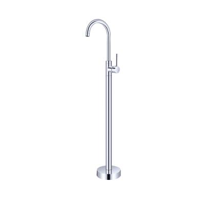 China Without Hand Free Standing Shower Faucets Mixer Bath Brass Floor Faucet Sliding Bar Bathtub Shower Set Faucets for sale