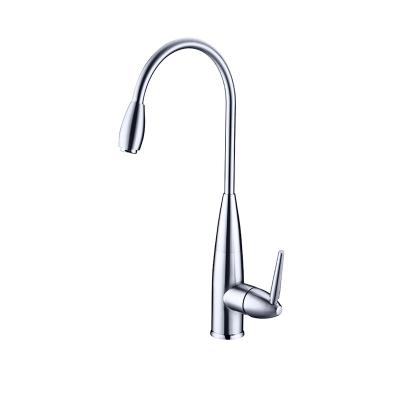 China Metered Faucets Brushed Nickel Spring Kitchen Sink Sprayer Pull Down Kitchen Faucet for Sink Cabinets Design Faucet Mixer for sale