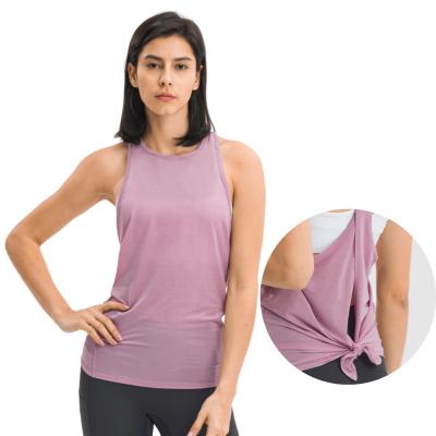 China Factory direct sale women's sports wear suit tank top women's crop top loose sweat-Wicking for sale