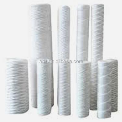 China Plating 10 Inch String Coiled Polypropylene Filter Cartridge For Plating Pre Filtration Industry for sale