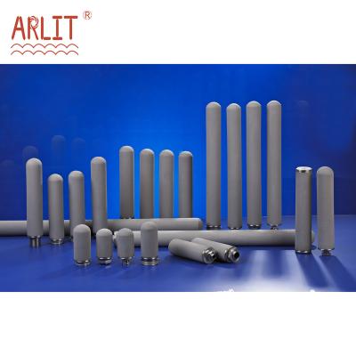 China Hotels High Purity Titanium Rod Filter Cartridge High Demand Good Chemical Stability for sale