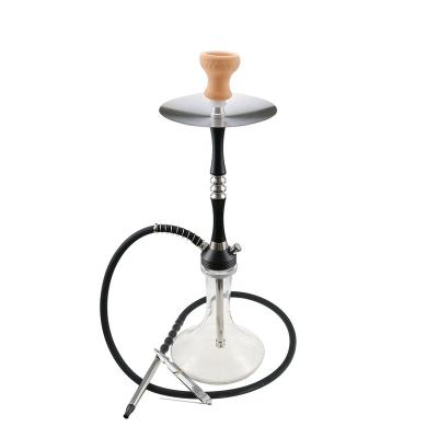 China Large Stainless Steel Shisha Russia Aluminum Glass Hookah for Smoking for sale