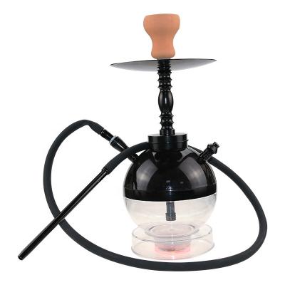 China With Led Light Ball Shape Portable Acrylic Shisha Hookah With Led Light for sale