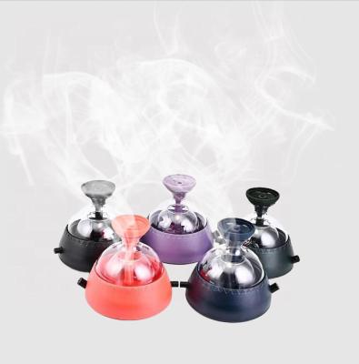 China Eco-friendly Acrylic Kettle Small Shesha Hookah Cafe Shop Bar Smoking Hookah for sale