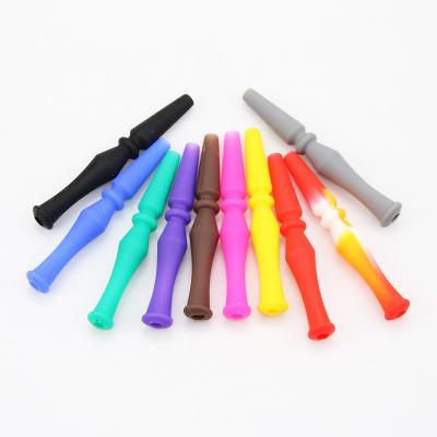 China Eco-friendly Silicone Hookah Hose Mouthpiece Personal Tips for sale