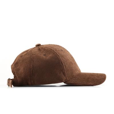 China JOINT Wholesale Fashion Unisex Design Your Own Colors Purple Brown Cartoons Pattern Corduroy Hat for sale