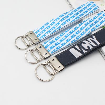 China Fashiontable Fashion Cute Luxury Cotton Neck Wrist Lanyard With Logo Custom Anime ID Card Holder Key Chain for sale