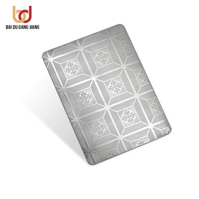 China Popular Architectural / Cladding / Interior Decorations Stainless Steel Grade 316L 310 430 304 Sheets Best Embossed Stainless Steel Coil Sheet Plate for sale