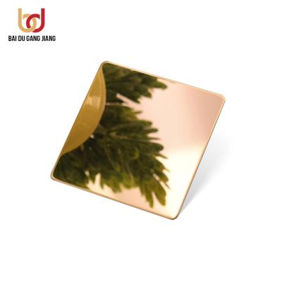 China Construction 304 316 Stainless Steel Decorative Mirror 8k Finished Steel Plates Stainless Steel Sheet for sale