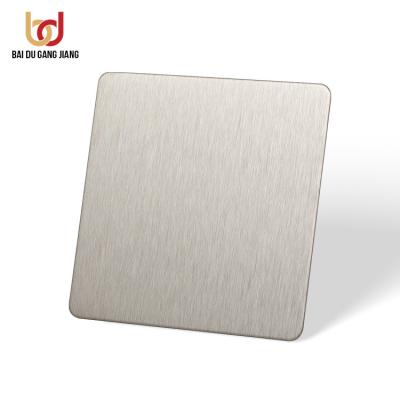 China Elevator /Architectural/Interior Decorations Brushed Finish 304 Stainless Steel Plate 316 316L Cold Rolled 2.0mm Stainless Steel Sheet for sale