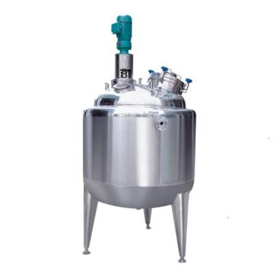 China Mixing Tank 500L-10000L Liquid Hot Sale Double Jacket Heated Mixer Tank for sale