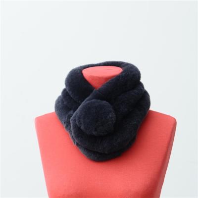 China Real raccoon fur raccoon fur collar scarf warm fur scarf for sale