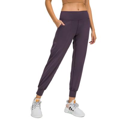 China High Quality Breathable All Loose Yoga Pants Bilateral Pockets Big Style Women's Yoga Pants Loose Fit Joggers for sale