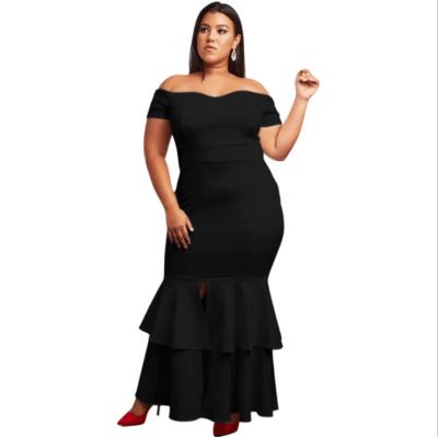 China 2019 Good Designs High Quality Anti-Static Plus Size XL To 5XL Women's Clothing Maxi Women Dress for sale