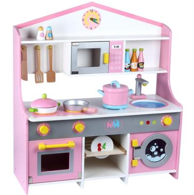 China Pretend Play Pretend Play Kitchen Wooden Food Toy For Children for sale