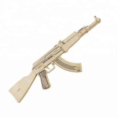 China Model Ak 47 Wholesale Kids Wooden Toy Gun Toy Gun Toy Police Gun Set for sale