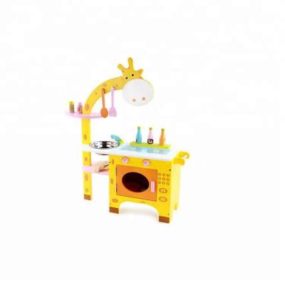 China Wooden Kids Wooden Kitchen, Wooden Toy Strawberry Kitchen, Wooden Kitchen Set for sale