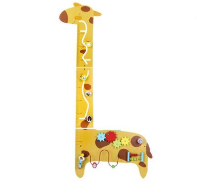 China 2020 Wooden Giraffe Ruler Toys For Children GRR-0191 for sale