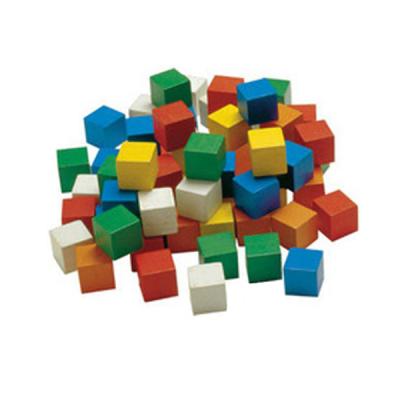 China Toy 5cm, 3cm, 1cm cube building wooden blocks for sale