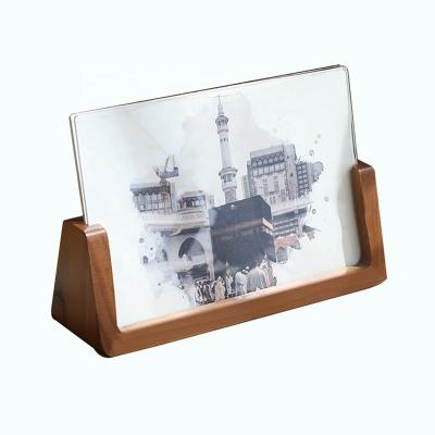 China High-clear Modern Style Picture Frame Living Room Office Decor Foam Wood Graduation Acrylic Photo Frames Art Plastic Acrylic Picture Frame for sale