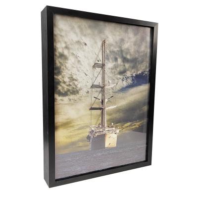 China Contemporary Office Decoration Aluminum Framed Canvas Painting Wall Art Abstract Wall Art For Wall Hanging for sale