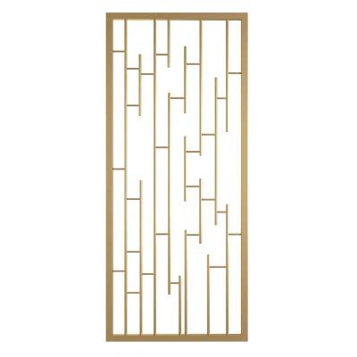 China Moderm metal corten steel screen carving metal panels laser cut stainless steel metal privacy screen for interior decor for sale