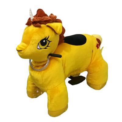 China Ride on Toy Happy Mechanical Rides on Horse Toy Animal Pony for sale