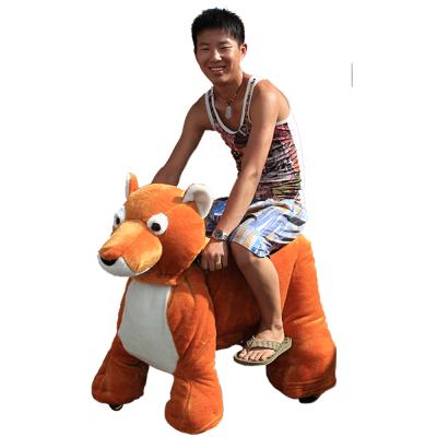 China ride on robot animal animal lion toy electric scooters in the mall for sale 100*70*90cm for sale