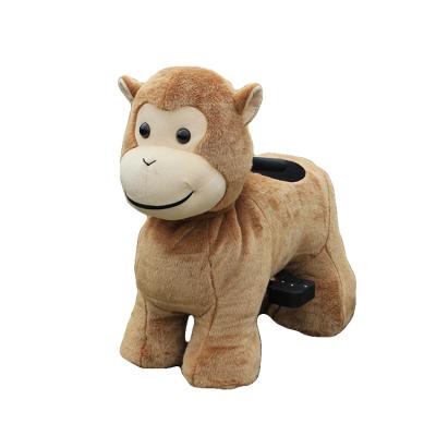 China Ride On Rechargeable Toy 6V Electric Plush Kiddie Animal Ride On Toy For Children for sale