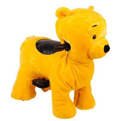 China Ride on Toy Carton Bear Animal Riding Toy Car Electric Scooter for Kids for sale