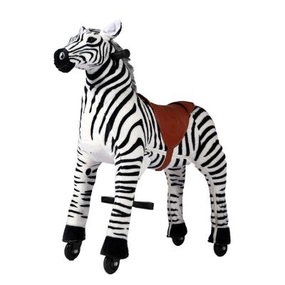 China Ride On Toy Tricks Zebra Ride Animal Dizzy High Walking Toy for sale