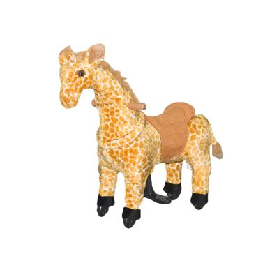 China Ride On Small Toy Giraffe Popular Pony Horse Toy Ride Mechanical Toys For Children for sale