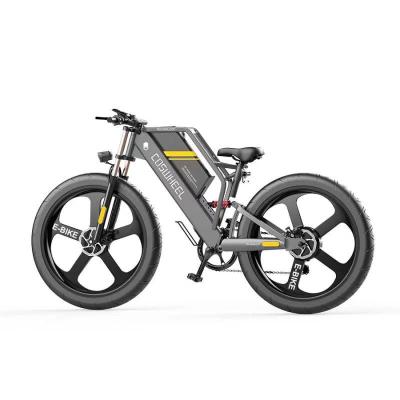 China Cheap 500W 1500W 26 Tire Electric Mountain Bike Unisex Electric Bicycle Fat Bike E Bike for sale