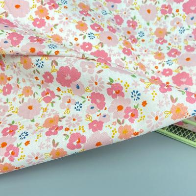 China Sueded Brushed 2022 Fashion Style Services Large and Good Quality Woven Cotton Cloth Digital Printing Floral Cotton Fabric for sale