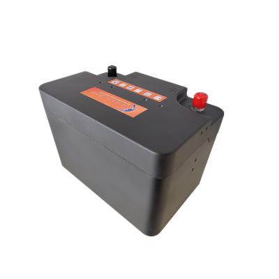 China 12V Lithium Ion Deep Cycle Storage LiFePO4 Rechargeable Battery Pack For EV 50AH Golf Cart for sale