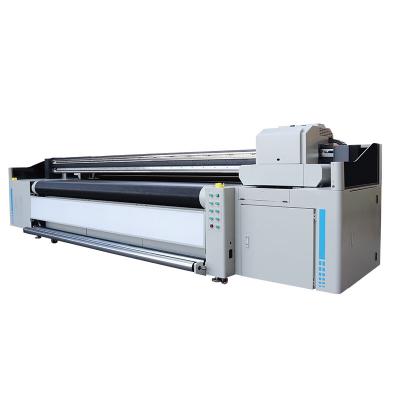 China Building Material Shops Hot Selling UV Belt Convey Hybrid Printer For Soft Film , Coated Banner for sale