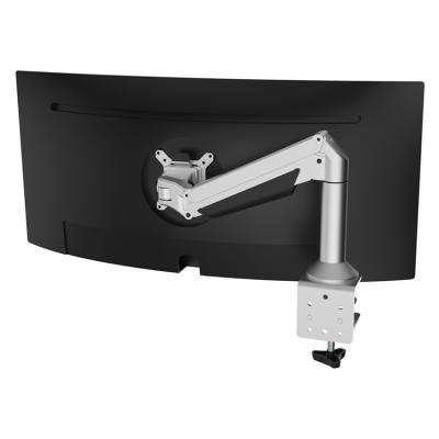 China Monitor Arm Space Controller Computer PC Mount Aluminum LCD Display Fully Adjustable Arm On Desk VESA Stand for sale