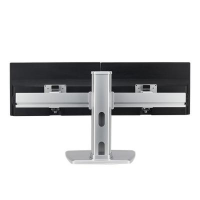 China Flexible Desktop Aluminum Alloy Horizontal Dual Monitor Stand With Free Standing Style CL204 for sale