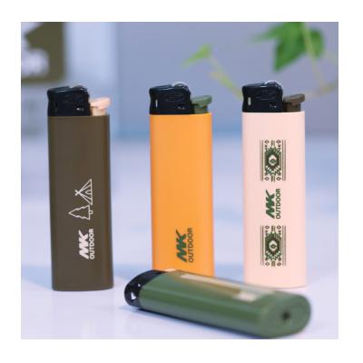 China 2022 Factory Gas  Lighter Kitchen Lighter Custom Logo Electronic Torch Candle Fancy Spirit Disposable Flint  Lighter for sale