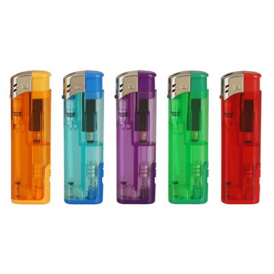 China Hot sale Plastic ISO High Quality Table Electronic Aansteker Lighter Refillable Butane Lighter Feuerzeug for sale