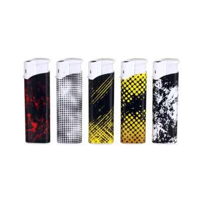 China Wholesales refillable windproof gas lighter Flint lighter cigarette electric ISO quality custom logo jet  lighter for sale