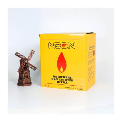 China 300ML High Quality Cheap Butane Gas OEM Brand Neon Premium Performance Expectation Butane Gas Lighter Refill for sale