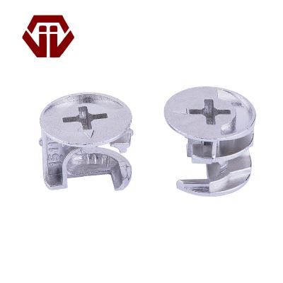 China Modern Hardware Fittings Connecting Accessories Cam Locks Screws And Nuts Mental Fixtures For Furniture for sale