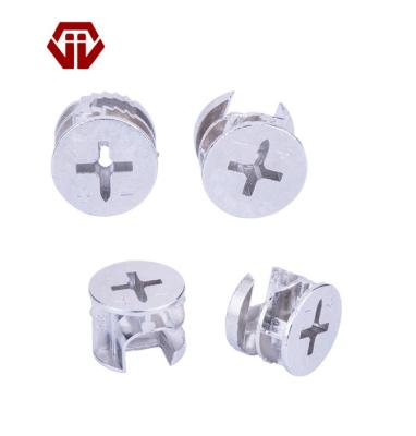 China Various Sizes Furniture Cam Lock Fastener Screw Joint Nuts Security Modern Eccentric Wheel for sale