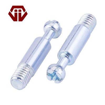 China Modern Hot Selling M6/M6.2 Round Mini-Fix Head Finger Fitting Furniture Bolt Connecting Screw for sale