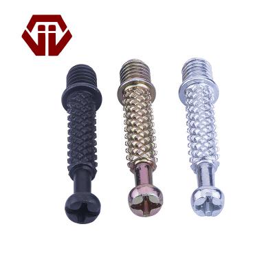 China Traditional High Quality Zinc Plating Hardware Fittings Furniture Fastener Accessory Screws Connecting Nut Bolts for sale