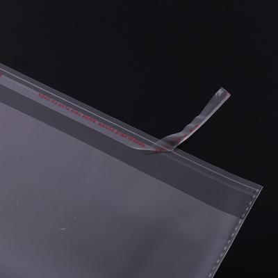 China Disposable Clear OPP Plastic Self Sealing Cellophane Resealable Cello Bag Bopp Oppbag Thumbs Up For Clothes T-shirts Pants for sale